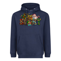 Navy true story jesus and mary wıth santa Heavyweight Hoodie - AdoDesignShop