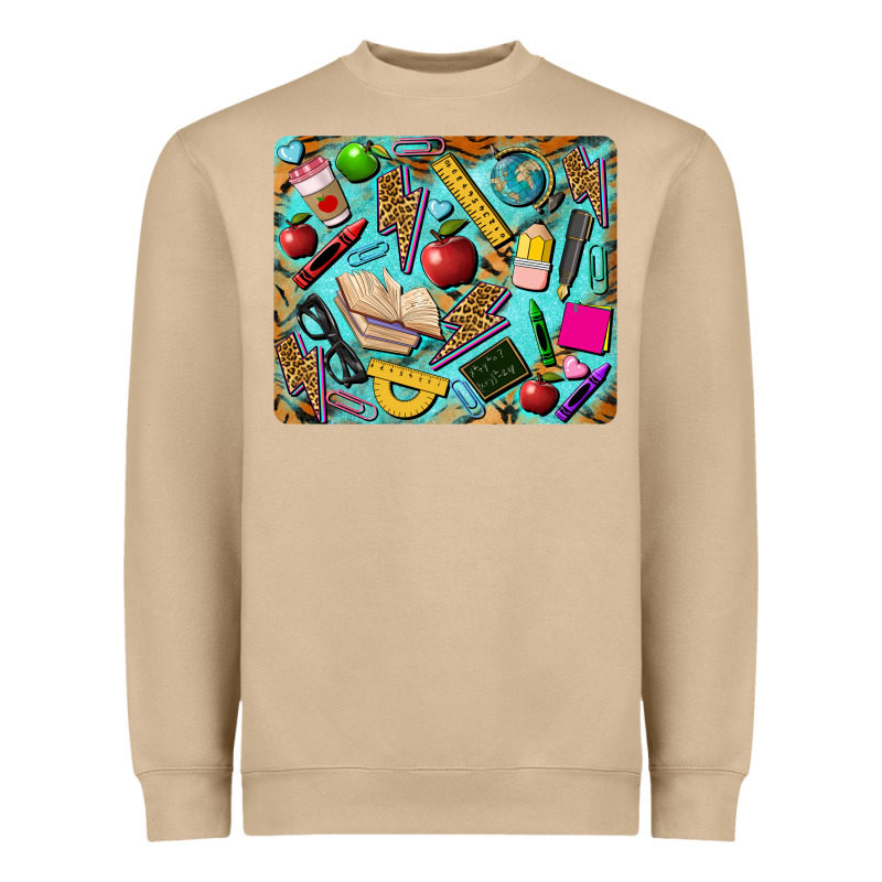 Teacher Mousepad Heavyweight Sweatshirt by BarkalooDesign | Teevron