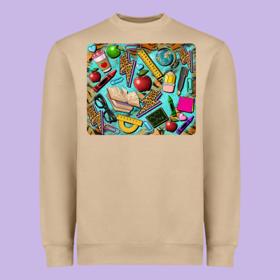Teacher Mousepad Heavyweight Sweatshirt Designed By Barkaloodesign