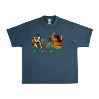Midnight Navy peace love cowgirls Urban Heavy Tee - OliviaCreatesArt