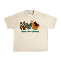 Sandshell peace love cowgirls Urban Heavy Tee - OliviaCreatesArt