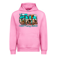 Fuchsia Pink cna certified nursing assistant Urban Hoodie - JahusDesignShop