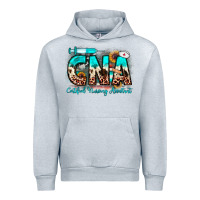 Heather Grey cna certified nursing assistant Urban Hoodie - JahusDesignShop