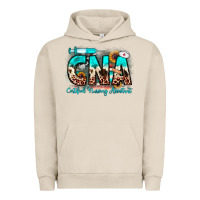 Pigment French Oak cna certified nursing assistant Urban Hoodie - JahusDesignShop