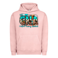 Pigment Salmon cna certified nursing assistant Urban Hoodie - JahusDesignShop