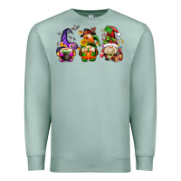 Seafoam hallothanksmas gnome Premium Sweatshirt - AdoDesignShop