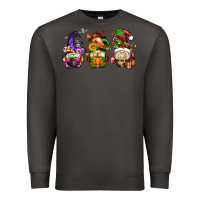 Smoke hallothanksmas gnome Premium Sweatshirt - AdoDesignShop
