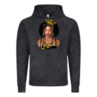Vintage Black black queen Vintage Hoodie - FaDigitalArtStudio