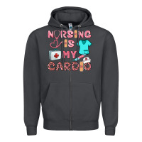 Smoke nursing is my cardio Zipper Hoodie - BarkalooDesign