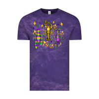 Cloud Purple mardi gras craw fish olivia Vintage Tee - OliviaCreatesArt