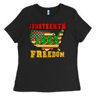 Black juneteenth 1865 freedom Ladies Tee - CowGirlArtShop