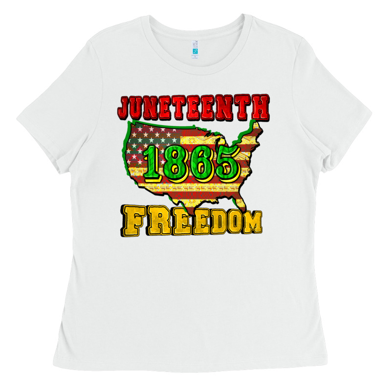 Juneteenth 1865 Freedom Ladies Tee by CowGirlArtShop | Teevron