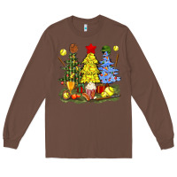 Chestnut christmas with softball trees bbs Long Sleeve Tee - BundleAndBundleShop