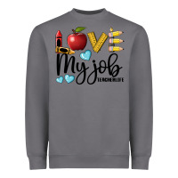 Storm love my job teacher life Heavyweight Sweatshirt - BarkalooDesign