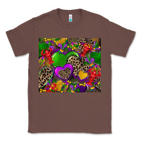 Chestnut mardi gras hearts Classic Tee - CowGirlArtShop