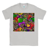 Moon Dust mardi gras hearts Classic Tee - CowGirlArtShop