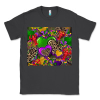 Smoke mardi gras hearts Classic Tee - CowGirlArtShop