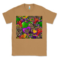 Toasted Coconut mardi gras hearts Classic Tee - CowGirlArtShop