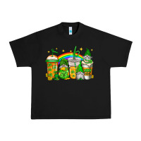 Black st patricks day gnomes coffee cups Urban Heavy Tee - Jasminsmagicworld