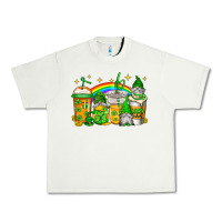 Pistachio st patricks day gnomes coffee cups Urban Heavy Tee - Jasminsmagicworld