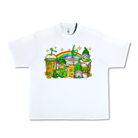 White st patricks day gnomes coffee cups Urban Heavy Tee - Jasminsmagicworld