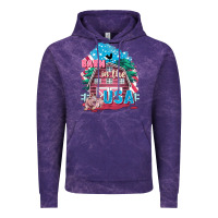 Cloud Purple Barn in the USA Vintage Hoodie - FaDigitalArtStudio