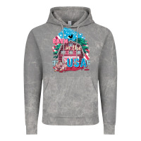 Cloud Rock Barn in the USA Vintage Hoodie - FaDigitalArtStudio
