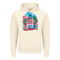 Vintage Artic Barn in the USA Vintage Hoodie - FaDigitalArtStudio