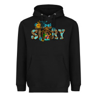 Black true story jesus and mary wıth god Heavyweight Hoodie - AdoDesignShop