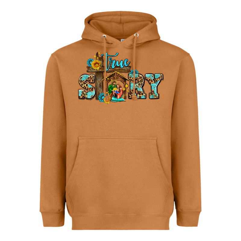 True Story Jesus And Mary Wıth God Heavyweight Hoodie by AdoDesignShop | Teevron