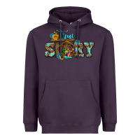 Plum true story jesus and mary wıth god Heavyweight Hoodie - AdoDesignShop