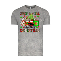 Cloud Rock just a girl who loves christmas Vintage Tee - OliviaCreatesArt