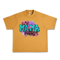 Peanut Butter mama vibes floral Urban Heavy Tee - OliviaCreatesArt