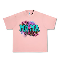 Salmon mama vibes floral Urban Heavy Tee - OliviaCreatesArt