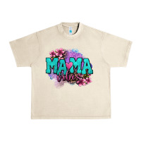 Sandshell mama vibes floral Urban Heavy Tee - OliviaCreatesArt