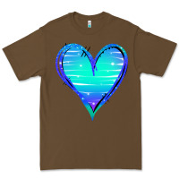 Cacao Mermaid Heart Premium Tee - Jasminsmagicworld