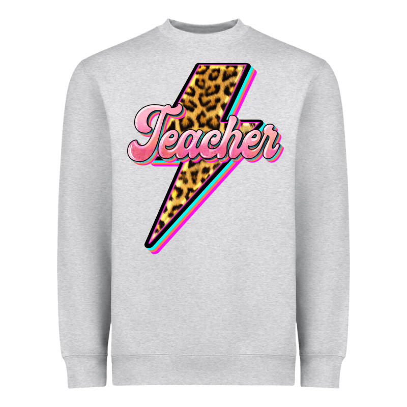 Flash Teacher Heavyweight Sweatshirt by BarkalooDesign | Teevron