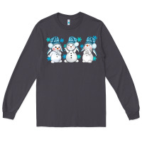 Smoke snowman winter bbs Long Sleeve Tee - BundleAndBundleShop