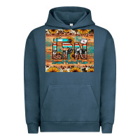 Pigment Midnight Navy lpn licensed practical nurse Urban Hoodie - JahusDesignShop