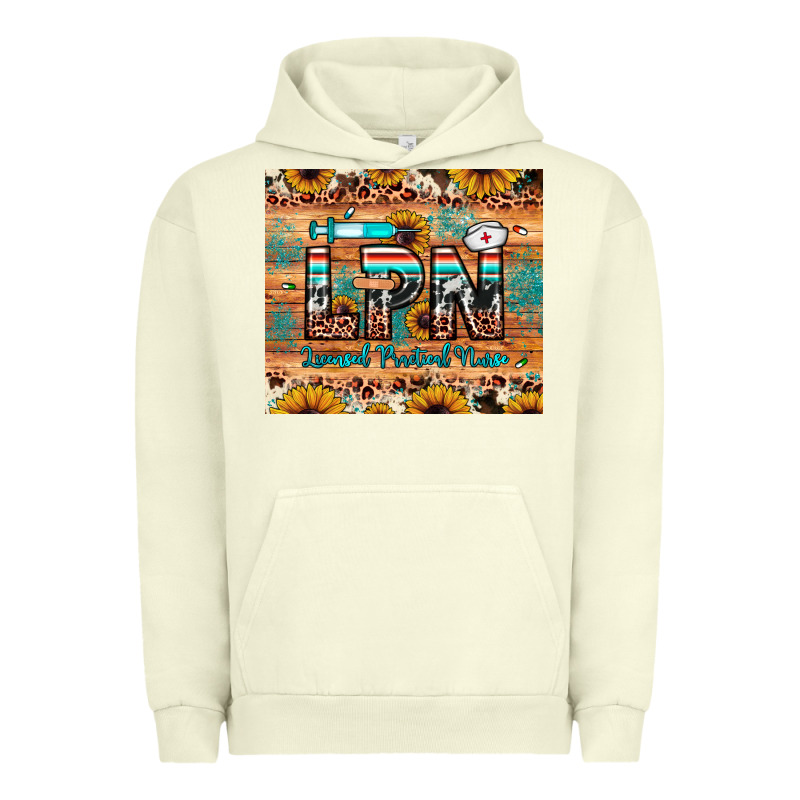 Lpn Licensed Practical Nurse Urban Hoodie by JahusDesignShop | Teevron