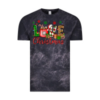 Cloud Black love christmas Vintage Tee - OliviaCreatesArt