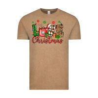 Vintage Coffee love christmas Vintage Tee - OliviaCreatesArt