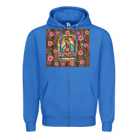 True Royal madrecita muchas gracias Zipper Hoodie - BarkalooDesign