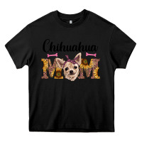 Black western chihuahua mom Heavy Core Tee - RanaPortraitStore