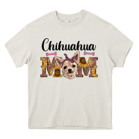 Cream western chihuahua mom Heavy Core Tee - RanaPortraitStore