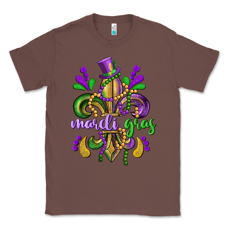 Mardi Gras Fleur De Lis Classic Tee by CowGirlArtShop | Teevron