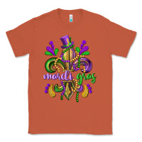 Copper mardi gras fleur de lis Classic Tee - CowGirlArtShop
