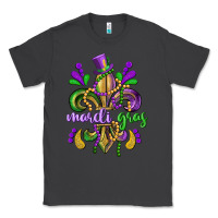 Smoke mardi gras fleur de lis Classic Tee - CowGirlArtShop