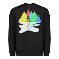 Black bigfoot t  shirt bigfoot   bigfoot 8 Heavyweight Sweatshirt - linhVisuals