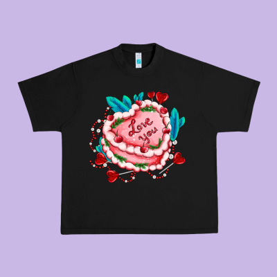 Valentines Day Cakes Olivia Creates Design Urban Heavy Tee Designed By Oliviacreatesart